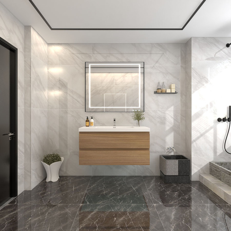 BOW Floating Bathroom Vanity | Modern Bathroom Vanity Brand | Moreno Bath Nationwide Bathroom Vanity Supplier