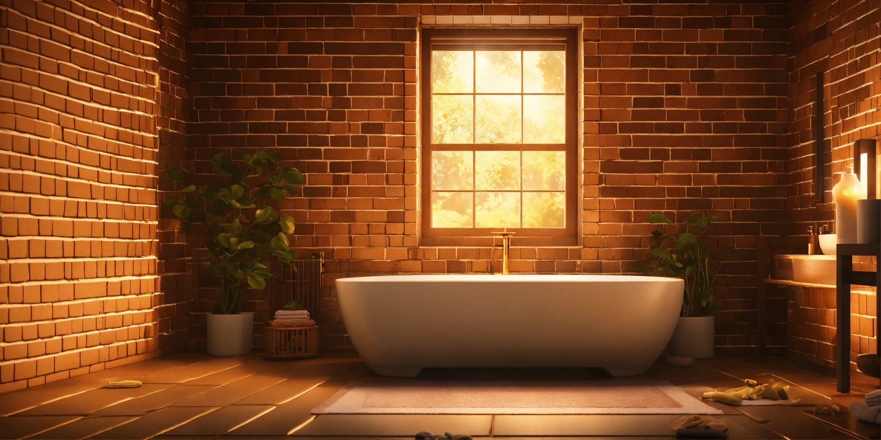 Brick or brick veneer have been making a popular comeback for 2023 bathroom trends. This timeless aesthetic can add a vintage and warm charm to your bathroom space, ideal for creating an atmosphere of relaxation.