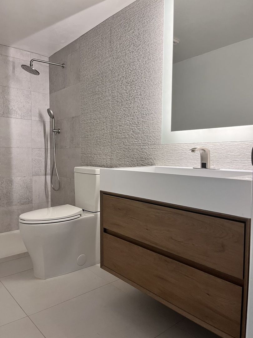 Max 36" Inch Floating Bathroom Vanity in Coffee Wood | Moreno Bath Modern Floating Vanities